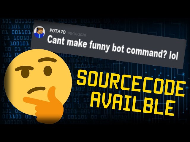 He said I Couldn't Make the Funniest Discord-Bot Command.. So I Made One!