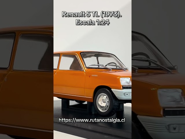 Renault 5 TL (1983). Fabbri Editori. Escala 1:24