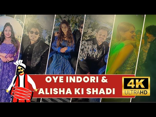 Oye Indori Aur Alisha Ki Shadi | Sangeet Me Ki Humne Bahut Masti | Pjdivya | Rosha