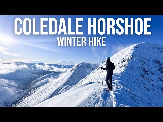 INCREDIBLE Winter Hike - Coledale Horseshoe - Lake District