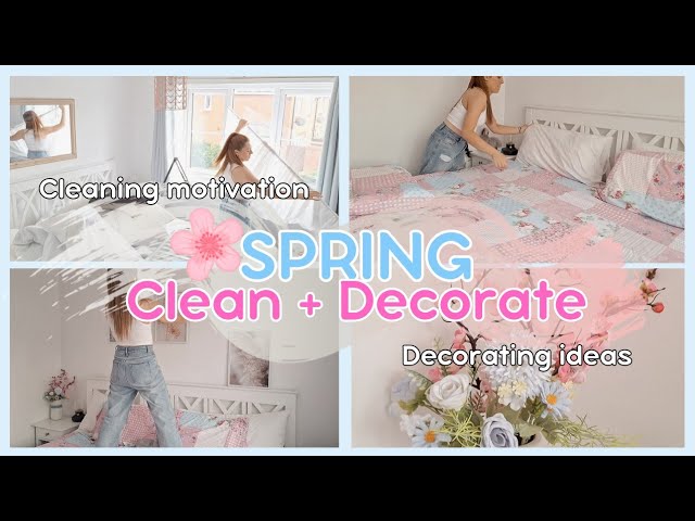 SPRING CLEANING 🌷 Clean and Decorate with me | Spring Cleaning Motivation 2024