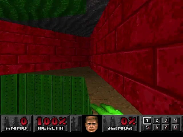 PS1 / PSX Doom: Fourth secret exit, method 2