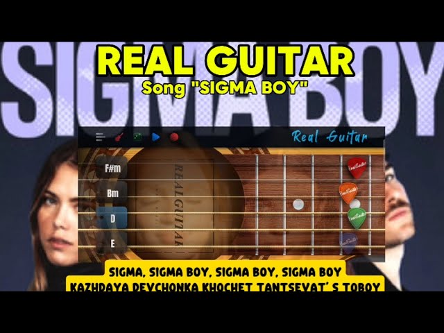 Tutorial REAL GUITAR Lagu SIGMA SIGMA BOY Yang VIRALL❗