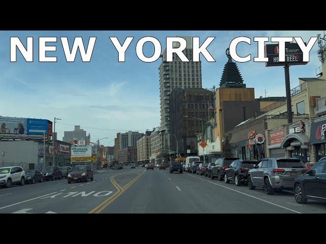 New York City | Driving in Brooklyn, NYC #4 | 4K 120fps |