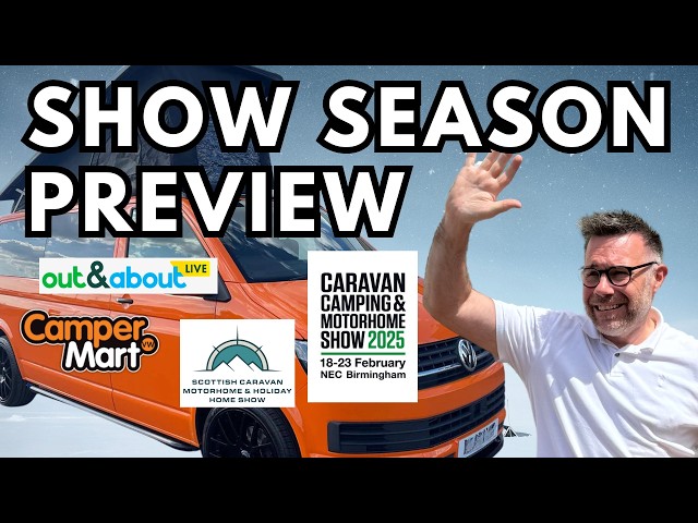 Upcoming Campervan & Motorhome Shows: Why YOU Should Attend!