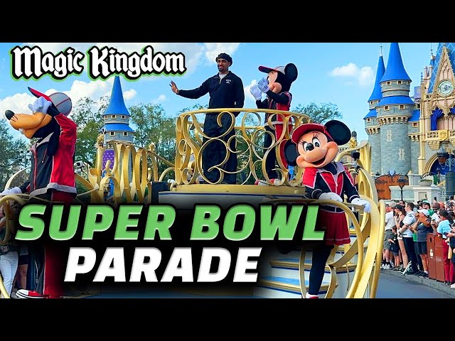 Super Bowl LIX Victory Parade Featuring MVP Jalen Hurts of the Philadelphia Eagles at Magic Kingdom