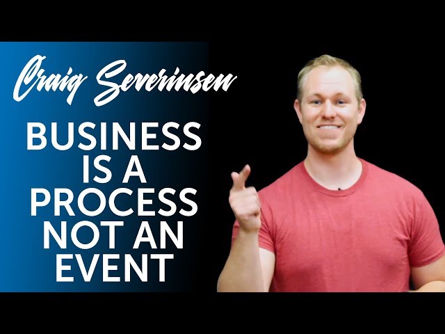 Business Is A Process Not An Event | #ACTIONCHAT