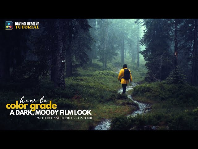 Hollywood-Style Dark Film Look | Cinematic Color Grading in DaVinci Resolve #Tutorial