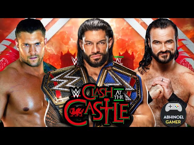 WWE 2K22 : Karrion Kross vs Roman Reigns vs Drew McIntyre 2022 | WWE Clash At the Castle 2022