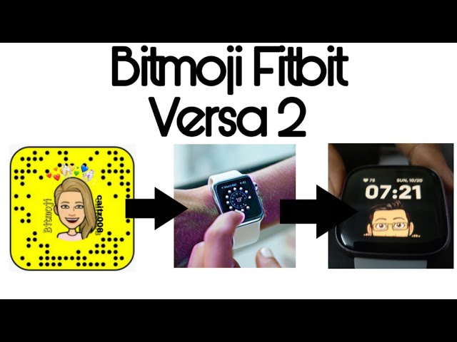 How To link BITMOJI to FITBIT?Easy!