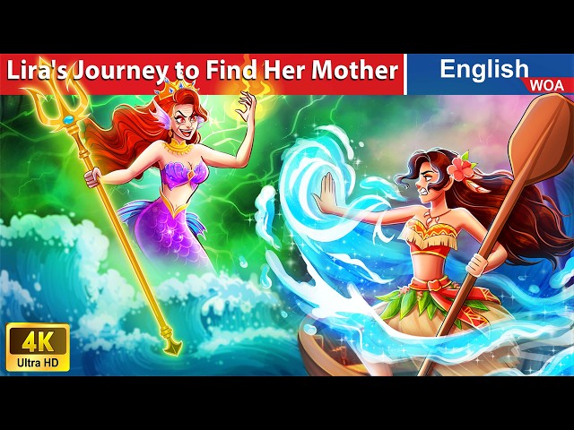 Ocean's Secrets: Lira's Journey to Find Her Mother 🌊🌛 Fairy Tales in English @WOAFairyTalesEnglish