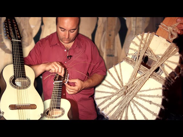 The guitar maker. Artisanal manufacture of an instrument that has already disappeared