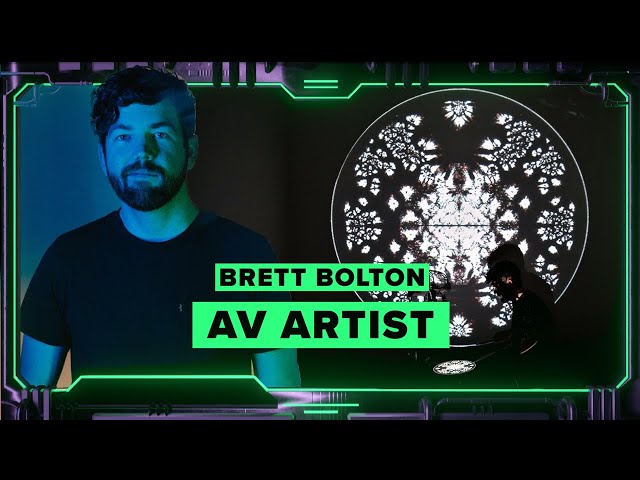 BRETT BOLTON | Personal Projects to Popstars, Realtime Concert Visuals Pro | Interview Series