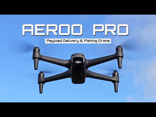 AEROO PRO - Payload Delivery & Fishing Drone - REVIEW