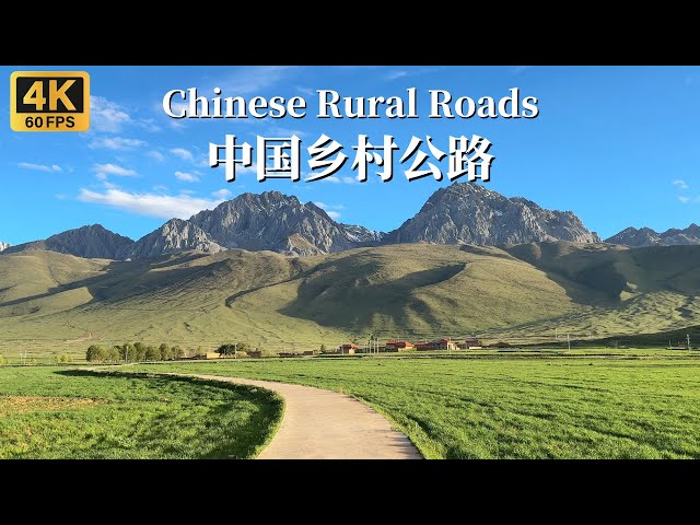 Driving to Ganzi County to explore the beautiful Tibetan countryside - Sichuan, China - 4K