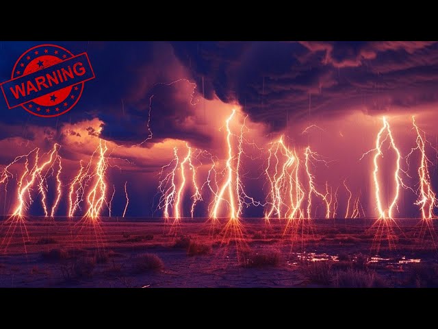 Very Very Heavy Thunderstorm ⚡ EPIC THUNDER & RAIN | Rainstorm Sounds, Lightning For Relaxing, Sleep