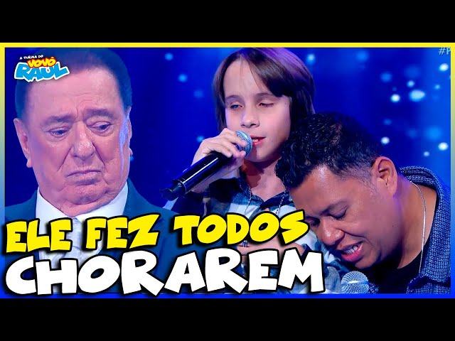 SAULO HOLZ VOLTA AO PROGRAMA E FAZ TODO MUNDO CHORAR DE EMOÇÃO NO RAUL GIL