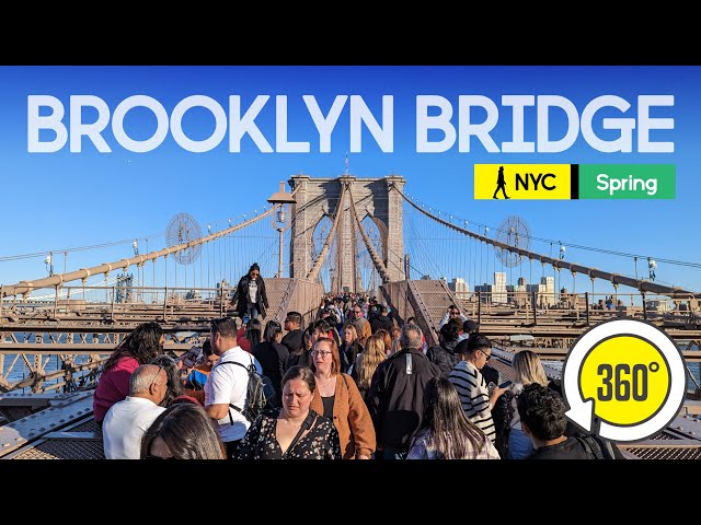 Walking Brooklyn Bridge | 360° NYC