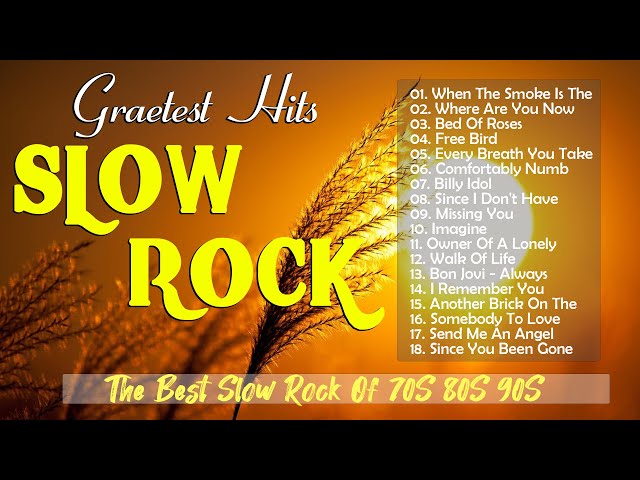 Slow Rock Love Songs Collection 70s 80s 90s | Nonstop Slow Rock Pinoy Medley