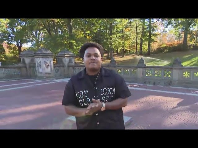 PIX11's Ben Aaron meets Dez Turner in Central Park