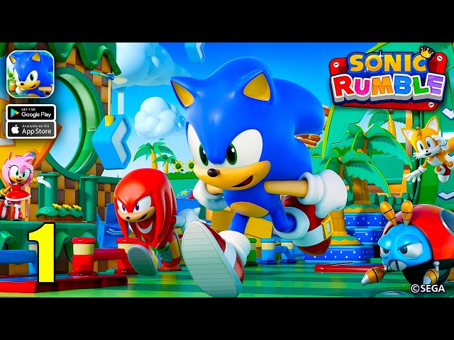 Sonic Rumble Gameplay Walkthrough Part 1 (Android, iOS)