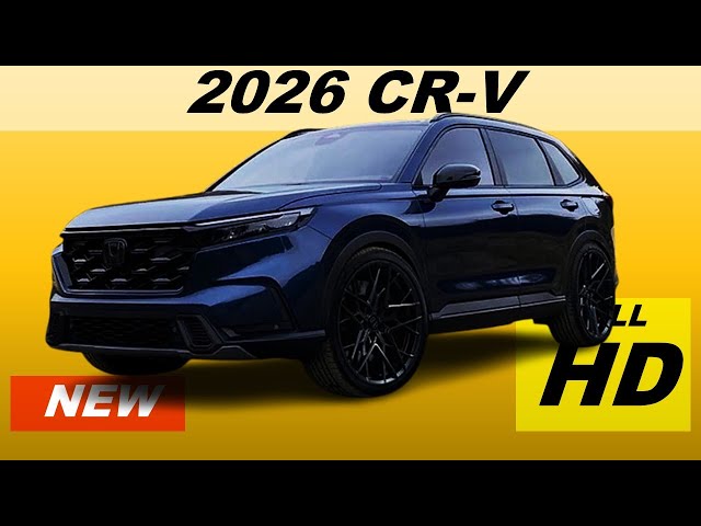 ALL-NEW 2026 Honda CR-V – Best SUV Ever?! 😍🚗