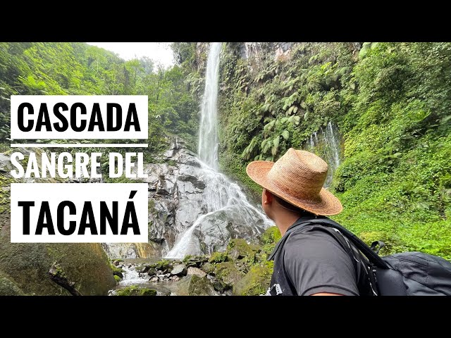 Cascada Sangre del Tacaná. Tesoro escondido en Cacahoatán, Chiapas.