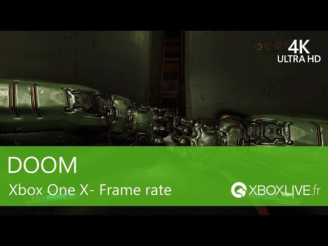 [4K] Doom - Frame-rate test Xbox One X optimisé