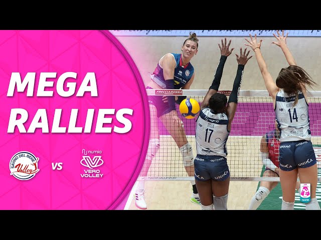 MEGA RALLIES of the match Scandicci - Milano | Coppa Italia 2025 | Lega Volley Femminile 2024/25