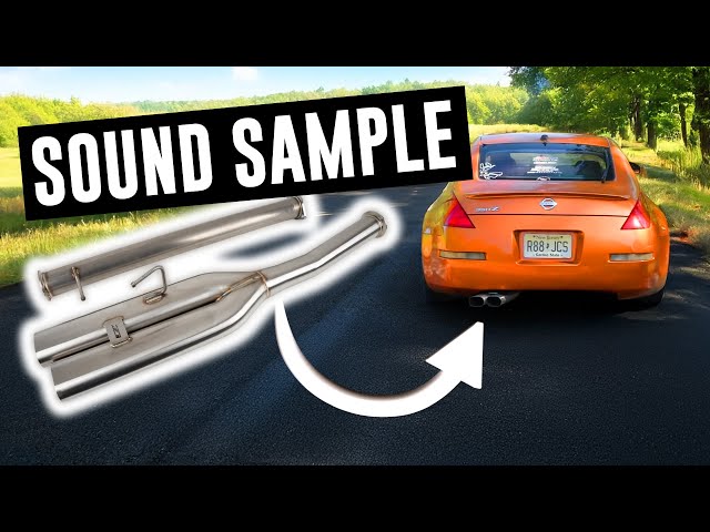 Z1 Nissan 350Z Blast Pipes Exhaust Sound Sample