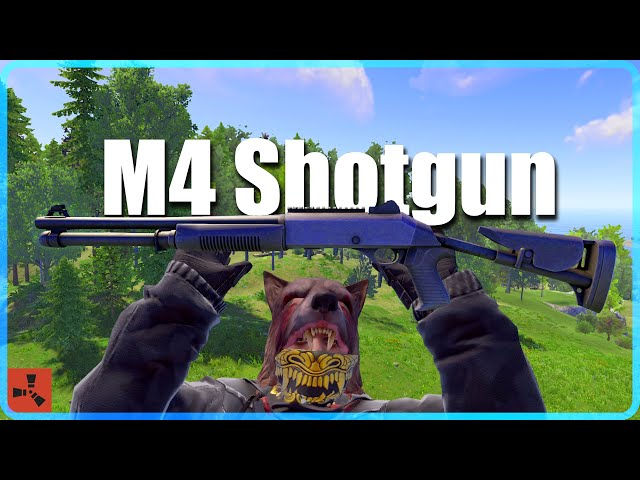 A Shotgun is One of the Best Weapons in Rust! M4 Shotgun Guide