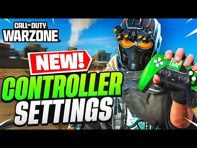 *NEW* Best Controller Settings for Warzone BO6 [Improve your Aim, Movement, and more!]