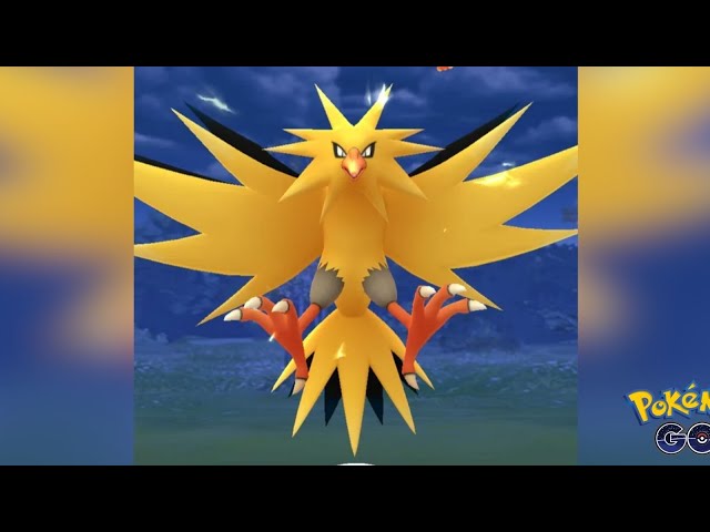 pokemon go Zapdos raid