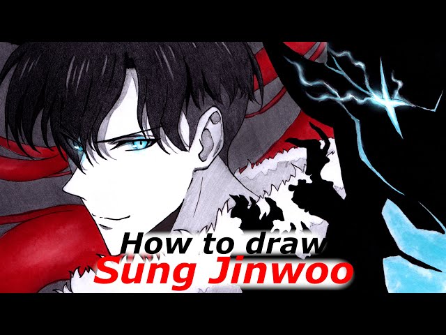 How to draw Sung Jin-woo | Solo Leveling | Step by step Tutorial