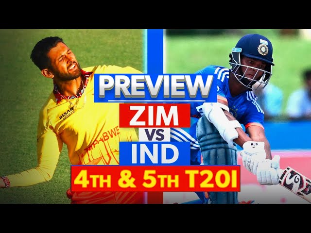 IND vs ZIM | Preview | 4th & 5th T20I #newteamindia #shubmangill #sikindarraza #indvszim #zimvsind