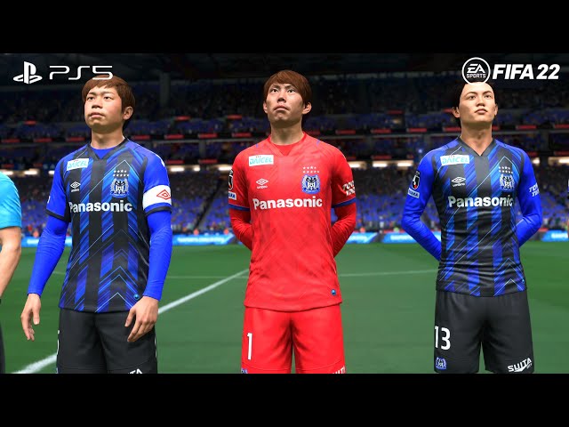 FIFA 22 PS5 | ガンバ大阪 vs サガン鳥栖 | J1リーグ | 4K |【AI vs AI】