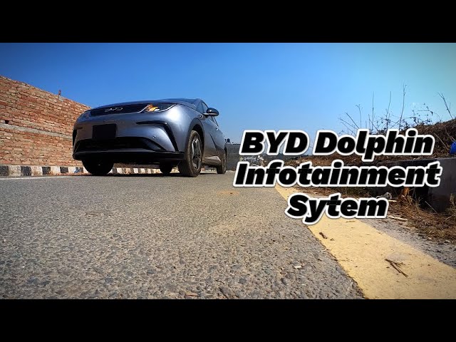 BYD Dolphin Infotainment system