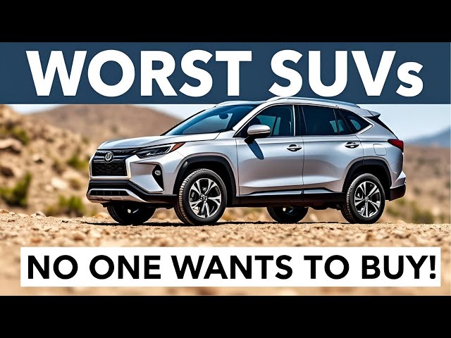 7 WORST SUVs That Almost No One Wants to Buy   Consumer Reports