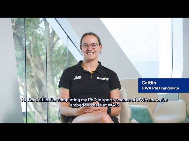 UWA's Sport and Exercise Science PhD students' research at WAIS