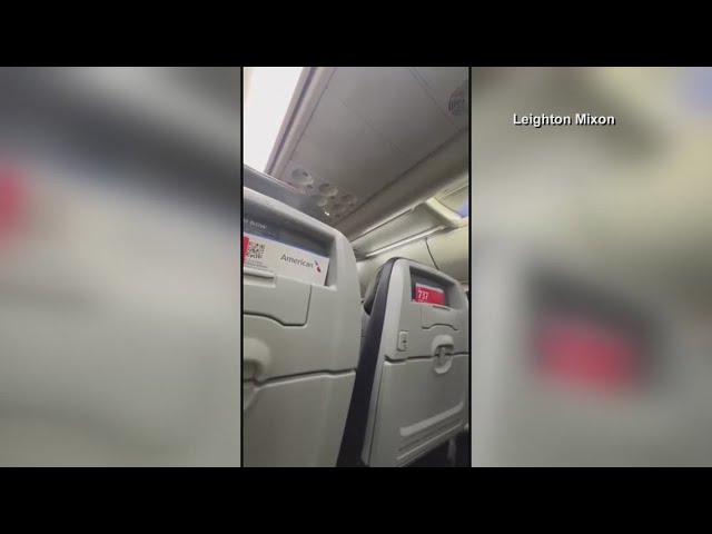 Pilot reassures passengers about flying