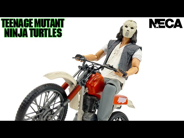 NECA TMNT Casey Jones w/ Dirt Bike Review!