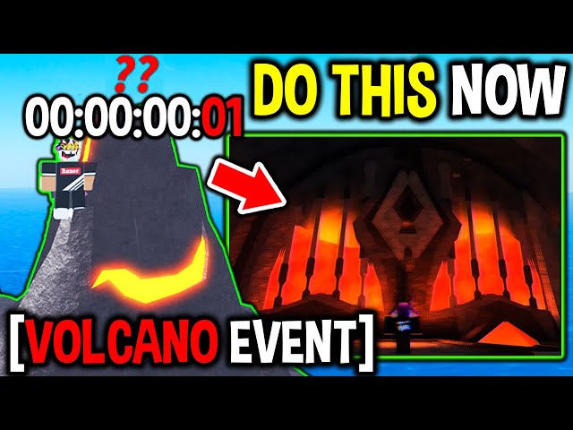 DO THIS NOW Before VOLCANO LIVE EVENT UPDATE in Roblox Fisch..