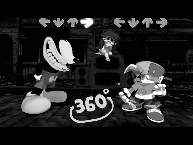 Mickey Mouse Smile FNF 360° Animation