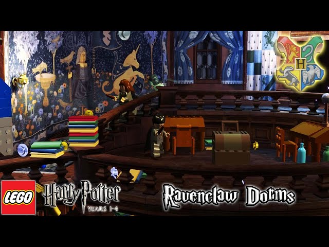 Lego Harry Potter Years 1-4 - Ravenclaw Dorms - Free Roam (All Collectibles)