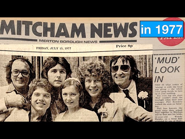 Mitcham News clips from 1977