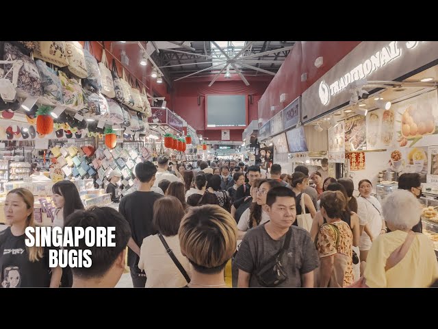 Singapore City: Bugis to Esplanade Walking Tour (4K HDR)