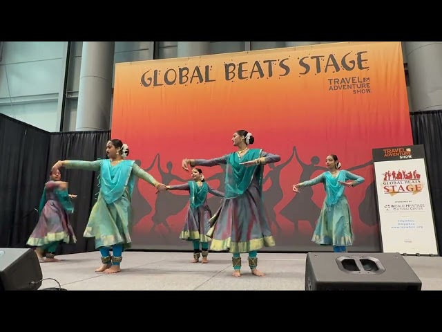 Kathak Indian Dance Performance at New York Travel & Adventure Show 2025 (Part 1)