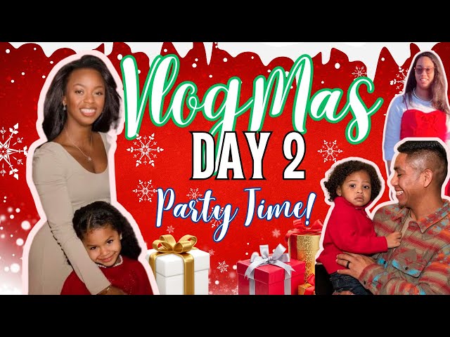 Family Christmas Party Prep & Santa Sleigh Ride | Vlogmas Day 2