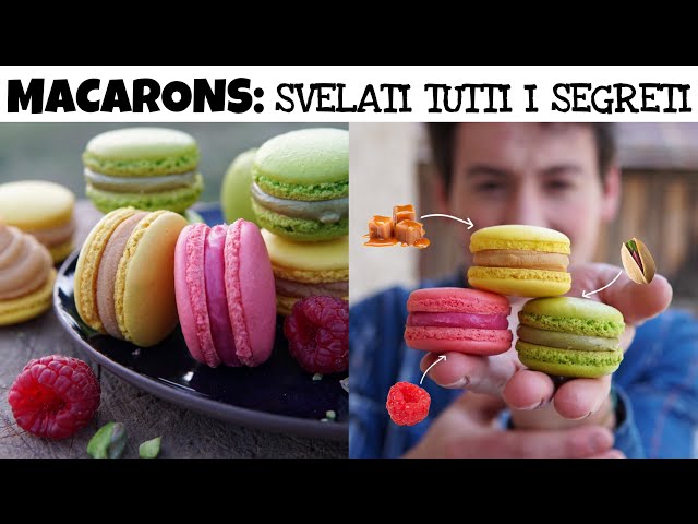 MACARONS: RICETTA BASE + 3 GUSTI - risultato garantito, promesso 💚 | Davide Zambelli