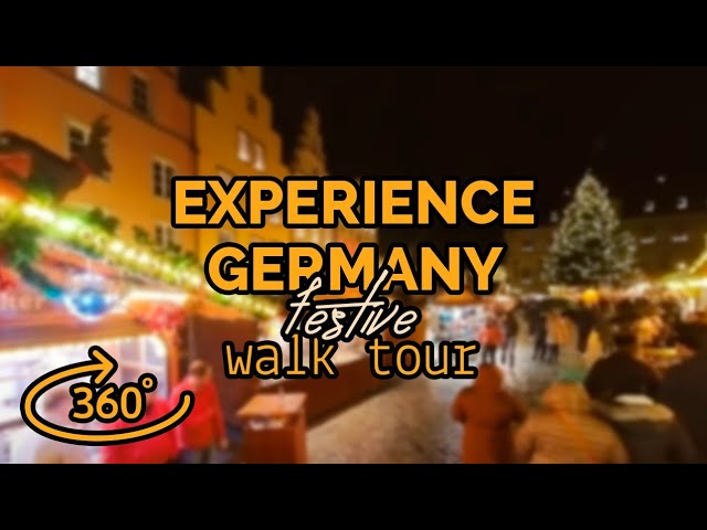 360° VR Walking Tour - Christmas Market in Osnabrück, Germany